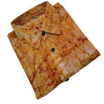 batik half shirt