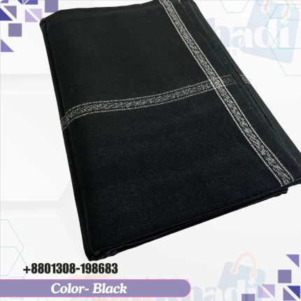 উলের শাল কালো কালার
