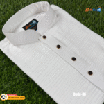 Premium Khadi Panjabi White Color - Image 2