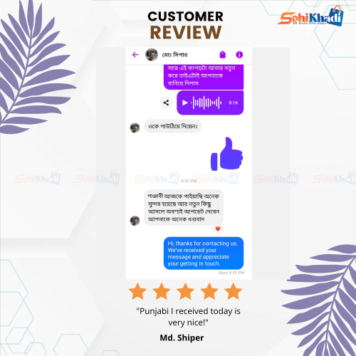 customer Review For Sohi Khadi